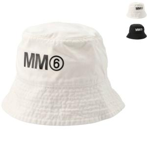 エム エム シックス メゾン マルジェラ MM6 MAISON MARGIELA 大人もOK キッズ バケットハット MM6ロゴ 2024年春夏新作 M60535 MM025｜アメイジング サーカス