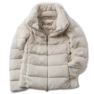 ヘルノ HERNO ダウン  エコファー ショート ジャケット