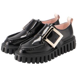 ロジェ ヴィヴィエ ROGER VIVIER ローファー Viv' Go-Thick メタルバックル パテント シューズ 靴 RVW64632110 MRK B999｜asafezone