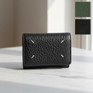 メゾン マルジェラ/MAISON MARGIELA 財布　三つ折り財布　ブラック Maison Margiela（メゾンマルジェラ） 財布 三つ折り Maison Margiela