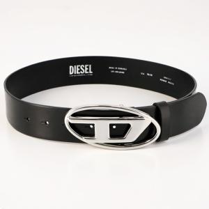 新品未使用　ディーゼル　DIESEL 1DR オーバルD ベルト　75cm DIESEL（ディーゼル） オーバルD レザー ベルト X08516-PR666 B-1DR