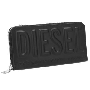 【並行輸入品】 ディーゼル DIESEL メンズ 長財布 ラウンドジップ DSL 3D コンチネンタル ジップ L ラウンドファスナー長財布 2026年春夏新作 X10006 PR818