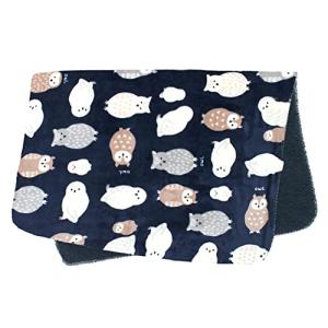 センバドー スワンネル3wayひざ掛け フクロウ/NV シングル