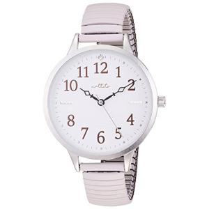 [フィールドワーク] 腕時計 アナログ リヘラ 薄型 ジャバラベルト ST274-1 レディース グレーの商品画像