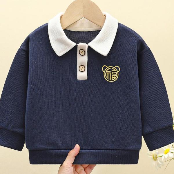 キッズ　ポロシャツ　poloシャツ　子供Tシャツ　女の子 春夏　長袖　シャツ　ス　インナー　カジュア...