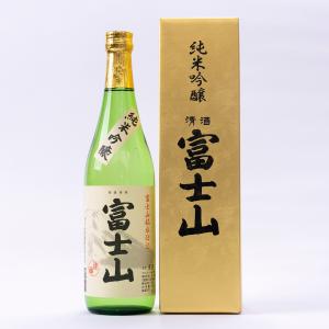牧野酒造 純米吟醸 富士山 清酒 金箱入り 720ml|贈答用に最適
