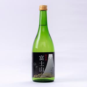 牧野酒造 純米酒 富士山アート ボトル 720ml|ギフトに人気の地酒