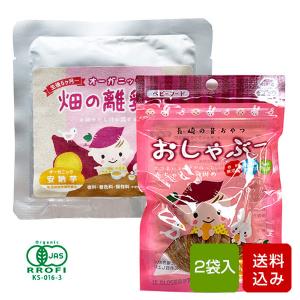 オーガニック 離乳食お試しセット おしゃぶー ベビーフード 干し芋 メール便