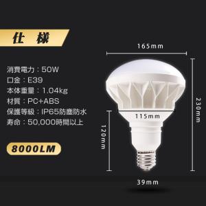 led電球 e39 50w PAR56 LED...の詳細画像1