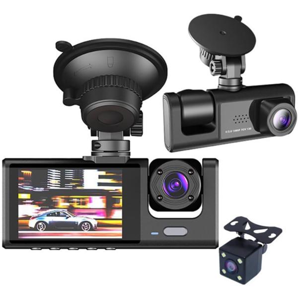 ドライブレコーダー 小型ドラレコ 車用 1080P フルHD画質 360度 全方位保護 170度超広...