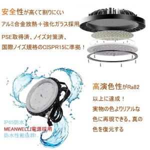 LED高天井灯 UFO型 200W 32000...の詳細画像3
