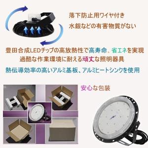 LED高天井灯 UFO型 200W 32000...の詳細画像4