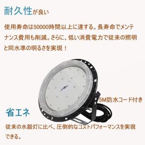 LED高天井灯 UFO型 200W 32000...の詳細画像5