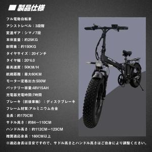 電動バイク 電動自転車 一般原動機付自転車 フ...の詳細画像2