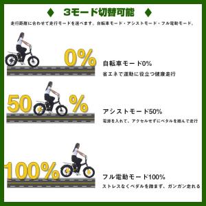 一般原動機付自転車 20インチ 電動バイク モ...の詳細画像2