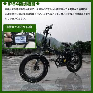一般原動機付自転車 20インチ 電動バイク モ...の詳細画像5