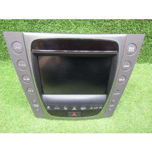 レクサス（LEXUS） GS GWS191 マルチモニター ナビモニター 純正 HDD