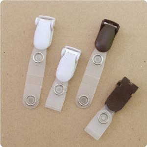 【値下げ】【10個入り】【2色】アイデア次第で使い方色々♪　新型　バンドクリップ【手芸/移動ポケット/サブバッグ】【10P