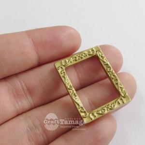 ミニチュア家具 額縁 小 28*21mm 2個...の詳細画像3