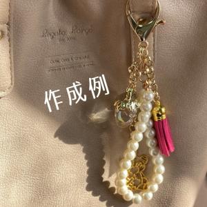 3又 バッグチャーム キーホルダー金具 チェー...の詳細画像4