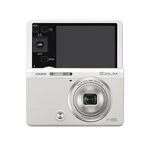 CASIO デジタルカメラ EXILIM EX-ZR50WE 1610万画素 自分撮りチルト液晶