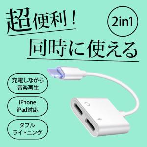 iPhone イヤホン 変換 変換アダプタ 変換ケーブル 充電