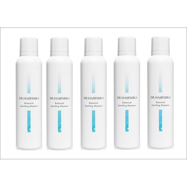 【定価3960円×5個セット】ドクターヘアミカ　炭酸泡　スパークリングシャンプー（200g）