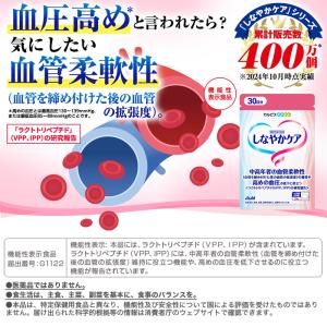 血圧 サプリ 90粒パウチ 約30日分 しなや...の詳細画像1