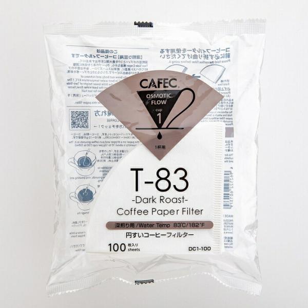 三洋産業 CAFEC カフェック 深煎り用  DC1-100  円すい コーヒーフィルター〈１杯用〜...
