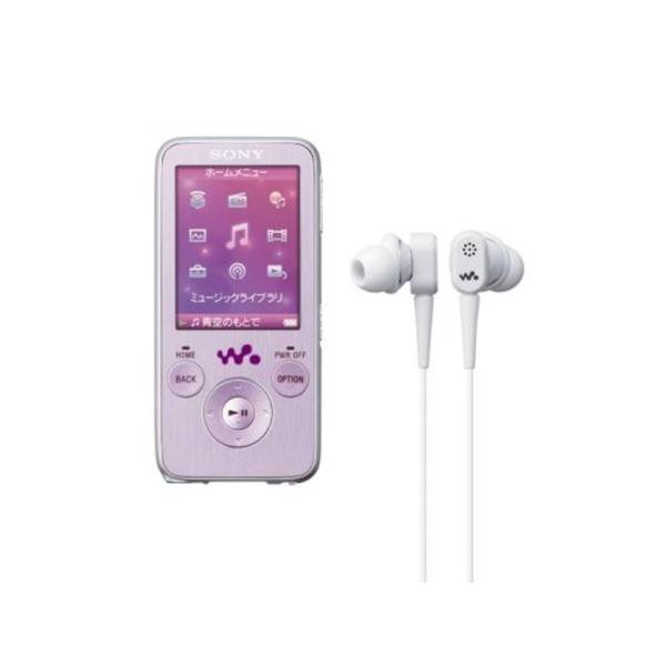 SONY ウォークマン Sシリーズ FM付 NC機能搭載&lt;メモリータイプ&gt; 4GB ピンク NW-S...