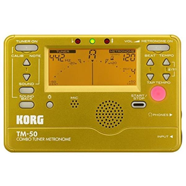 KORG チューナー/メトロノーム TM-50 GD ゴールド