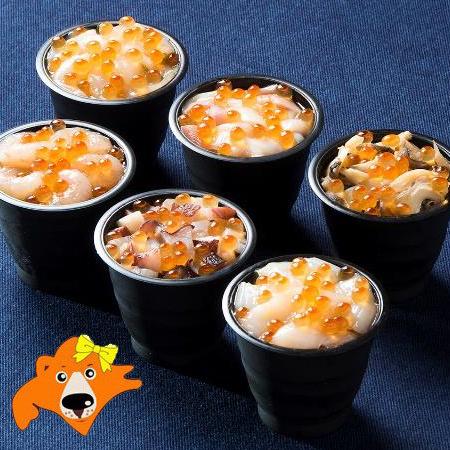 海鮮丼 送料無料 海鮮丼の具 北海道 ほたて / つぶ / いか / たこ / 甘えび / ホッキ ...