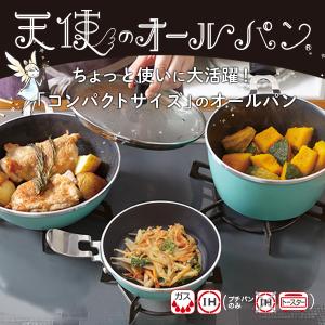 フライパン ガス コンパクト 浅型 軽量 小型...の詳細画像1