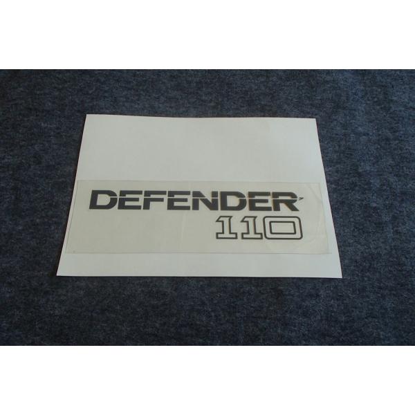 DEFENDER110 ステッカー　ブラック　純正品