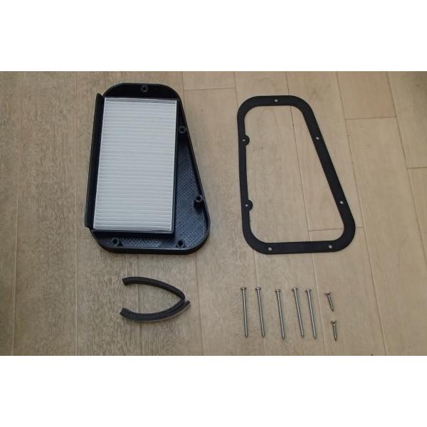 ランドローバー　ディフェンダー　トップエアインテークエアフィルターキット　左ハンドル用　社外品