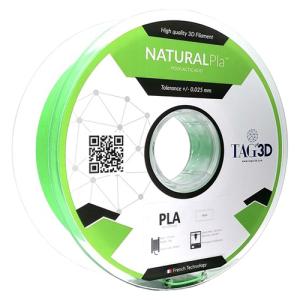 TAGin3D 3Dプリンター用フィラメント ナチュラルPLAフィラメント PLA NAT-1.75GN グリーン 1kgの商品画像