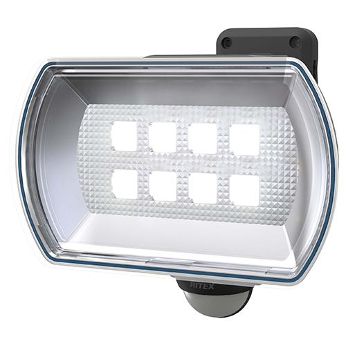 ライテックス 4.5Wワイド フリーアーム式LED乾電池センサーライト LED-150