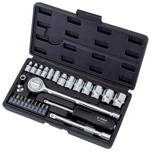 SK11 即日出荷 藤原産業 ソケットレンチセット TS-2465M 65本組 沖縄