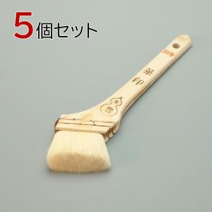 タイホウ 刷毛 華印(ニス刷毛) 筋違２０号 5個セット 幅50mm 毛丈36ｍｍ 塗装用 ハケ ペンキ 塗装｜asahipenstore