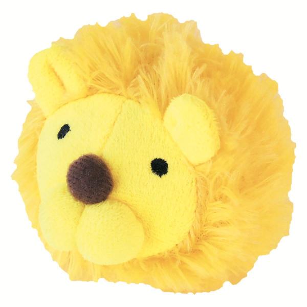 犬 おもちゃ ペットトイ まんまるズーズー  ライオン 80mm*80mm*70mm ペッツルート ...