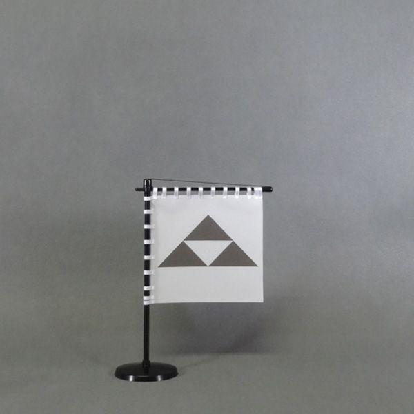 北条氏康 鱗形の四方旗