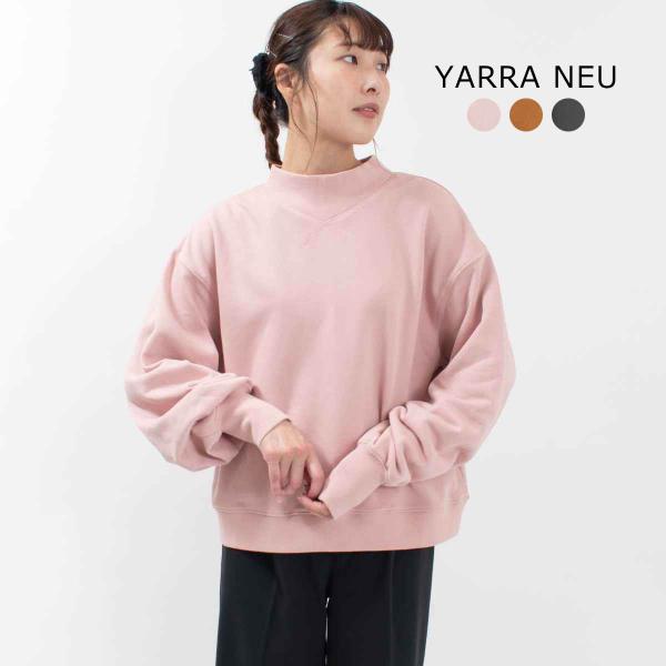 YARRA ヤラ ハイネックスリーブコンシャスカット 5441-402 ナチュラル ファッション デ...