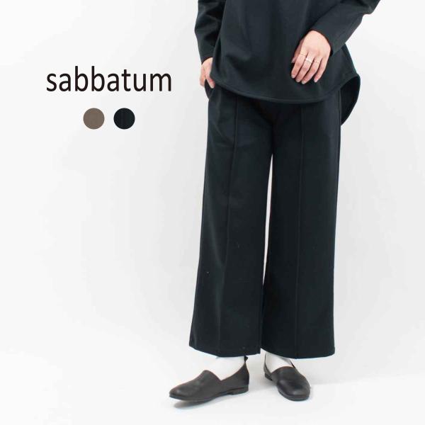sabbatum サバタム マスタリーハイゲージダブルエアーセンタータックストレートパンツ SA-3...