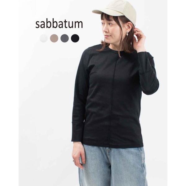 sabbatum サバタム マスタリーハイゲージスムースメロウプルオーバー SA-35207 ナチュ...
