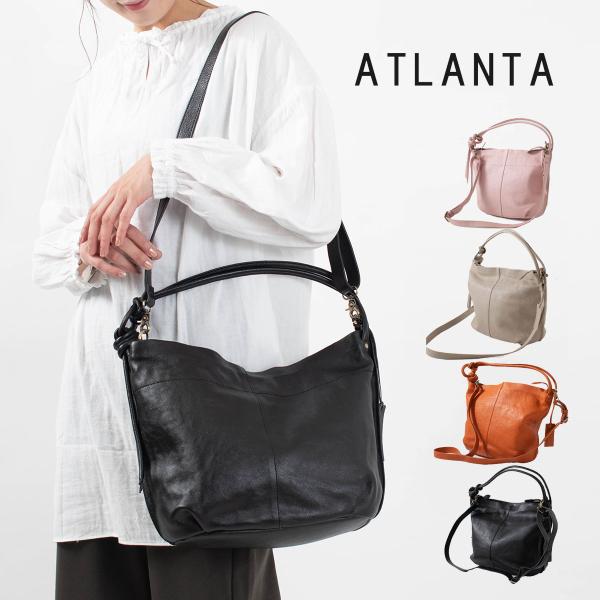 ■ ATLANTA アトランタ 2WAYトートバッグ T-3836  レディース　レザー 革 お仕事...