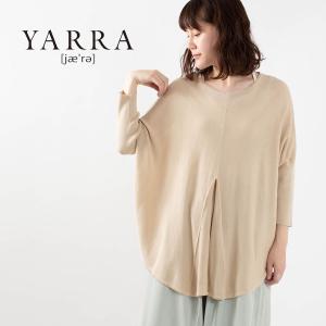 YARRA ［ヤラ］ニットプルオーバー YR-61-019 ナチュラルファッション　ナチュラル服　40代　50代　大人コーデ　大人かわいい　カジュアル　｜asahiya-group-first