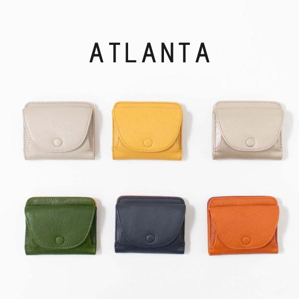 ATLANTA アトランタ 2つ折り財布 YT-3712 レディース  革財布 二つ折り コンパクト...