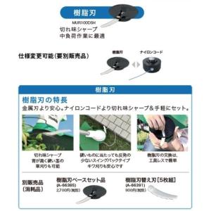 マキタ 充電式草刈機 MUR100DSH 10...の詳細画像1