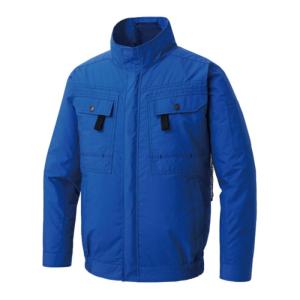 サンエス フルハーネス用長袖ブルゾン ブルー LLサイズ KF92400G 服単品  ファン バッテリー 充電器別売