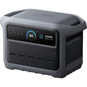 Ａｎｋｅｒポータブル電源ＳｏｌｉｘＣ１０００Ｇｅｎ２ＰｏｒｔａｂｌｅＰｏｗｅｒＳｔａｔｉｏｎダークグレー A17635Z1